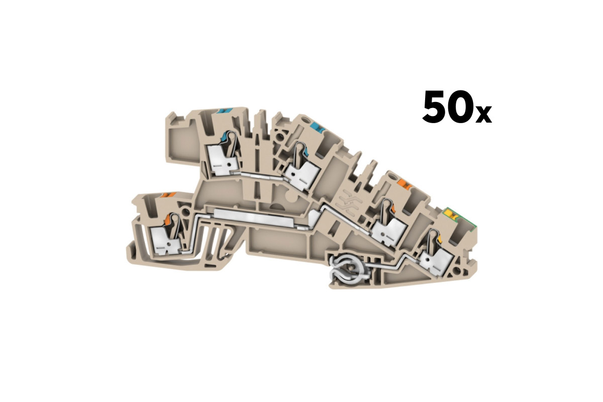 Weidmüller Cross Connector 20-poles ZQV 2.5N (20 pcs.)